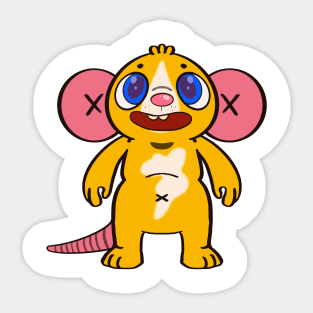 lab rat 43 Sticker